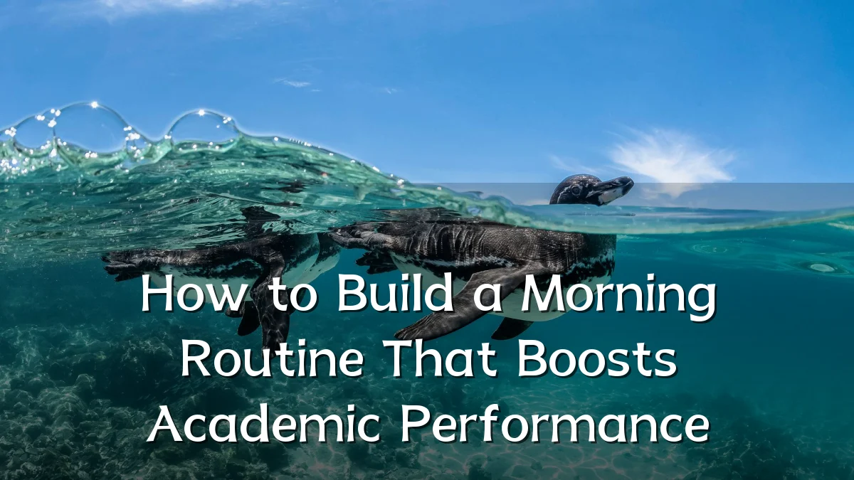 How to Build a Morning Routine That Boosts Academic Performance