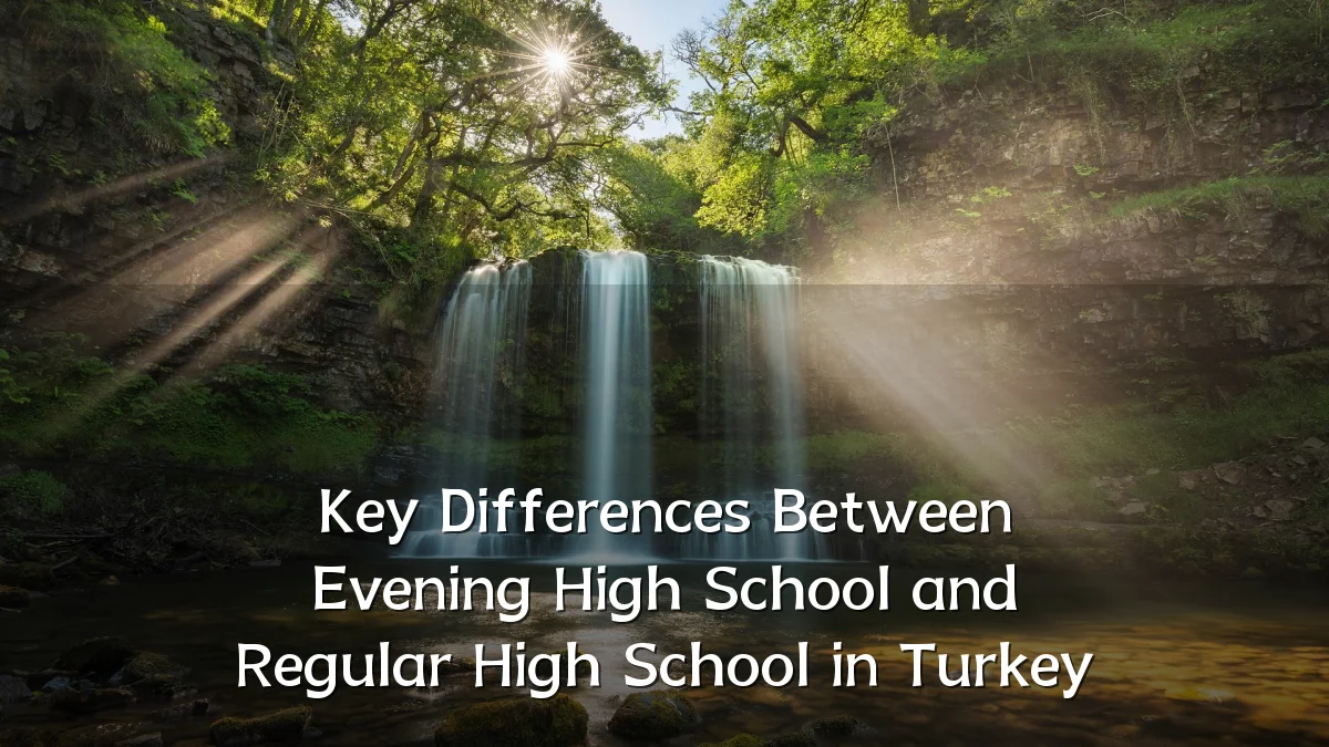Key Differences Between Evening High School and Regular High School in Turkey